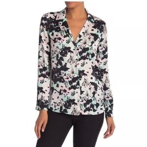 Equipment Femme Adalyn Floral Blousr, Sz L